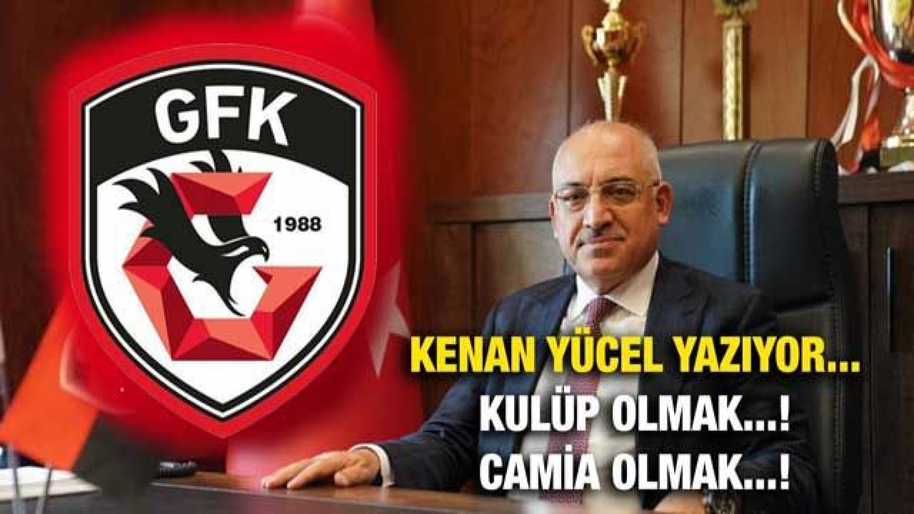 Kenan Yücel yazıyor... Kulüp olmak...!  Camia olmak...!