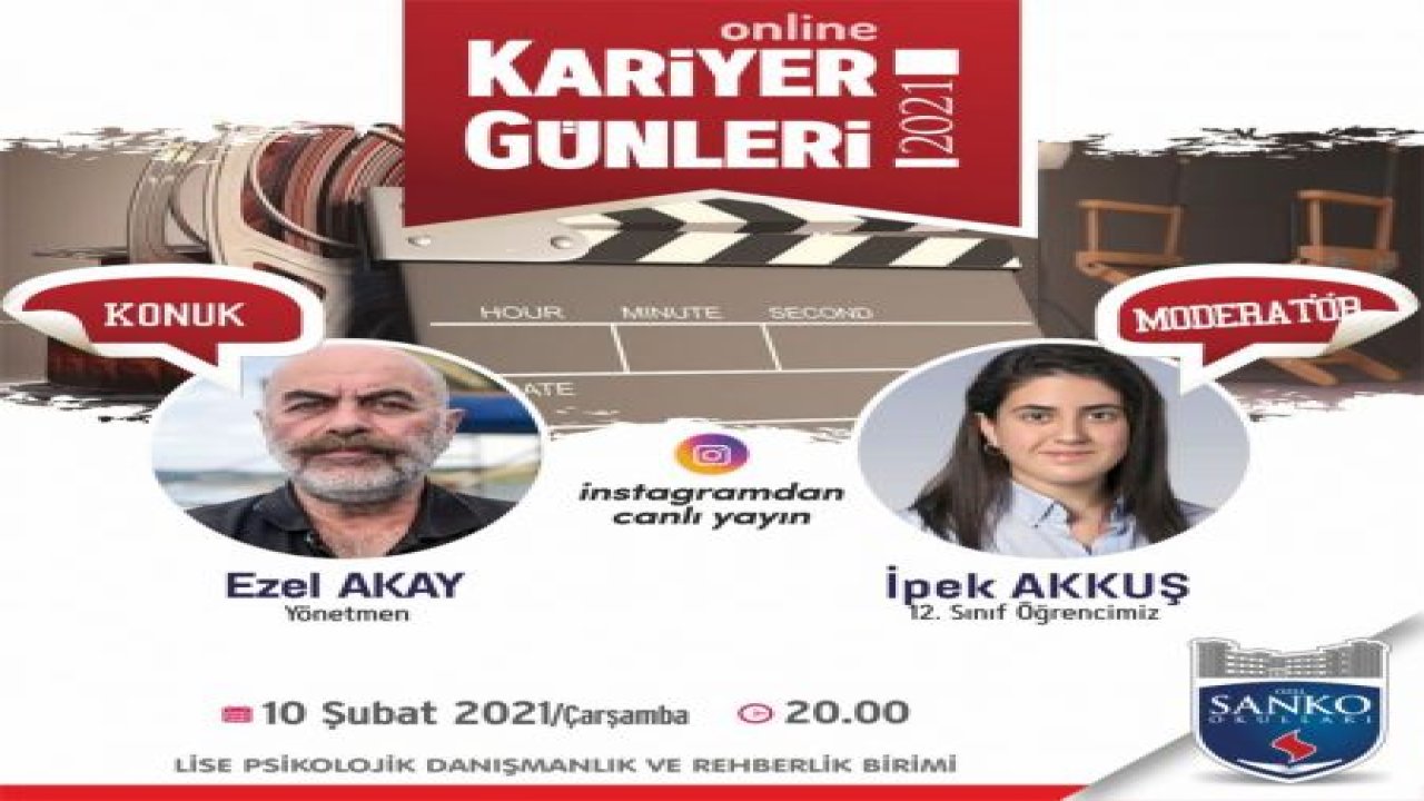 Sanko Okulları’nda Online Kariyer Günleri