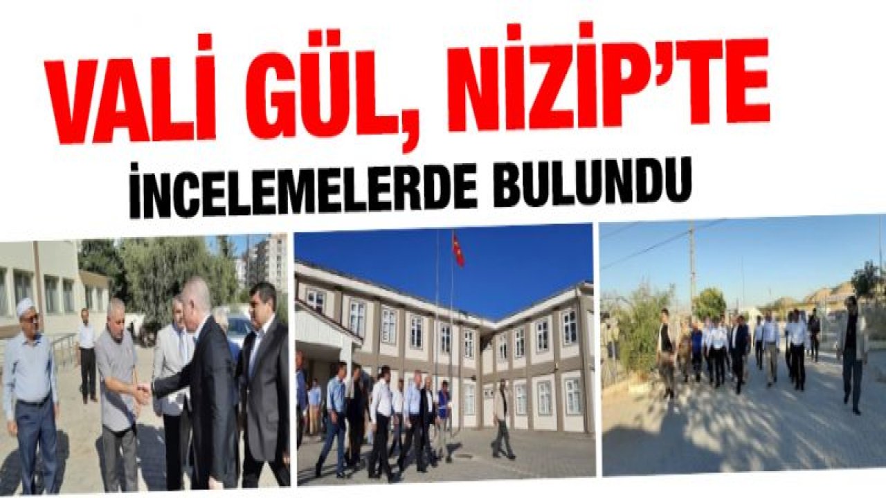 Vali Gül, kapatılan sığınma merkezlerin incelemelerde bulundu