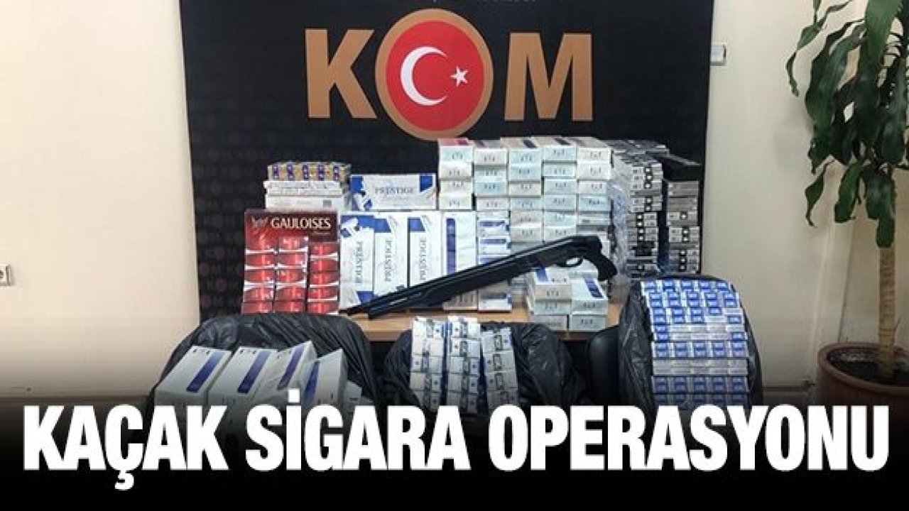 Kaçak Sigara Operasyonu