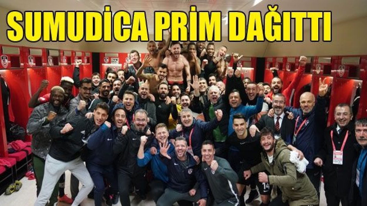 SUMUDİCA PRİM DAĞITTI