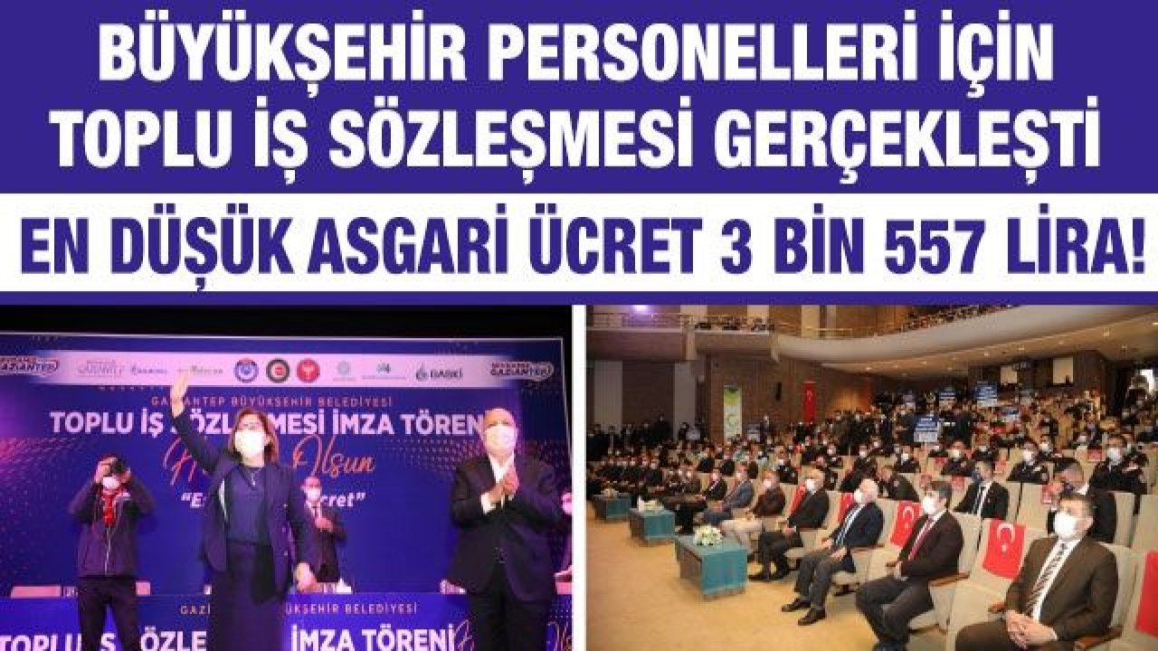 Büyükşehir Personelleri İçin Toplu İş Sözleşmesi Gerçekleşti