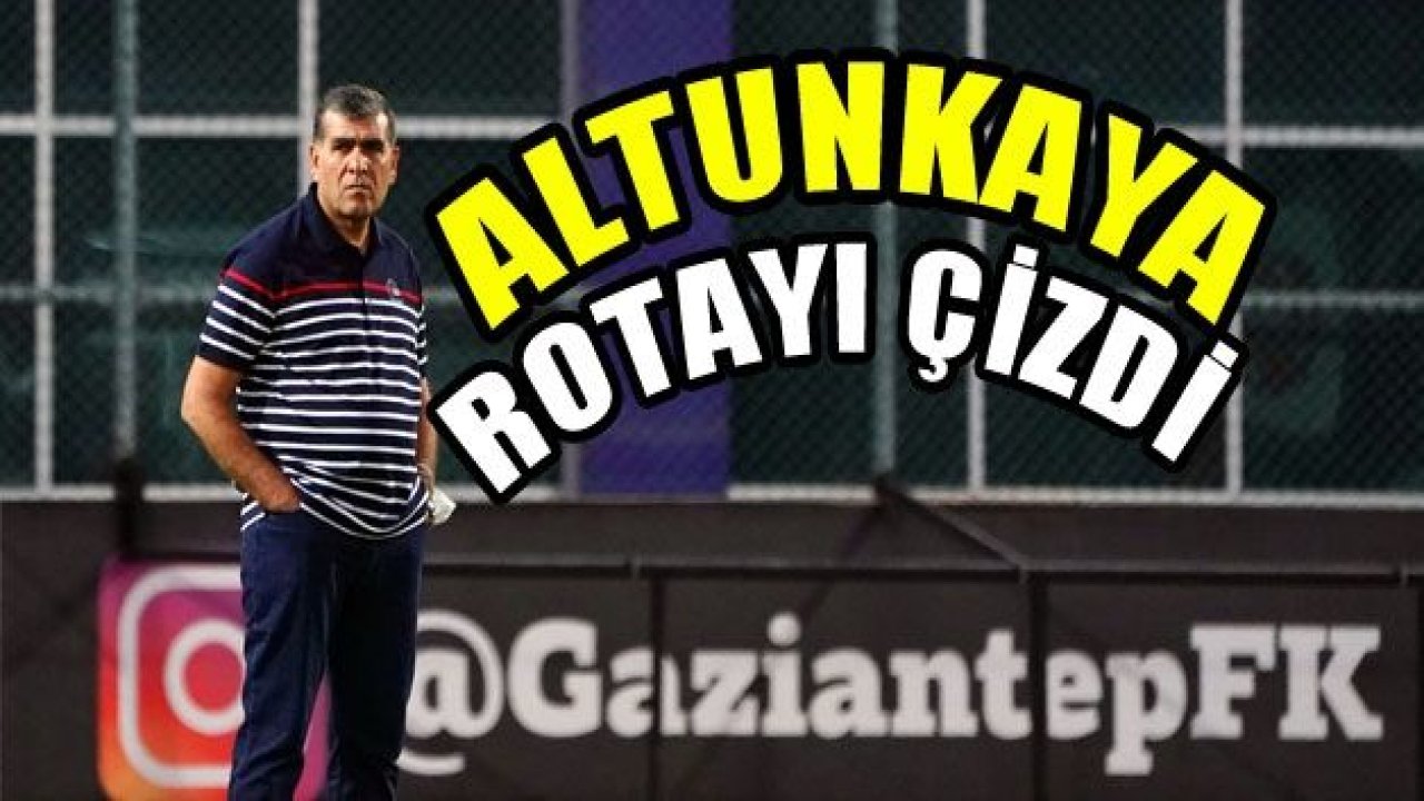 ALTUNKAYA ROTAYI ÇİZDİ