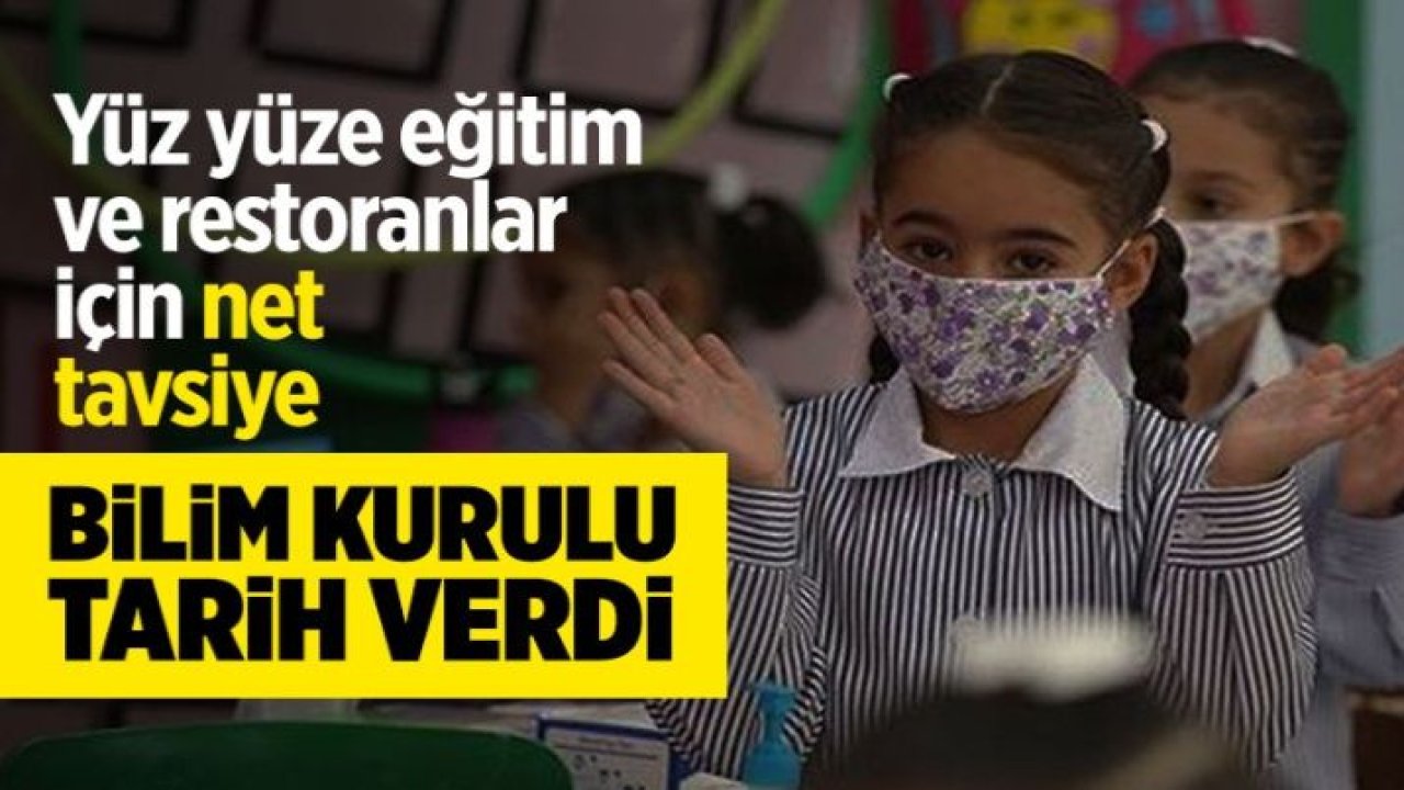 Bilim Kurulu 15 Şubat'ta yüz yüze eğitime karşı çıkıp yeni tarih verdi! Kafe ve restoranlar için de erken