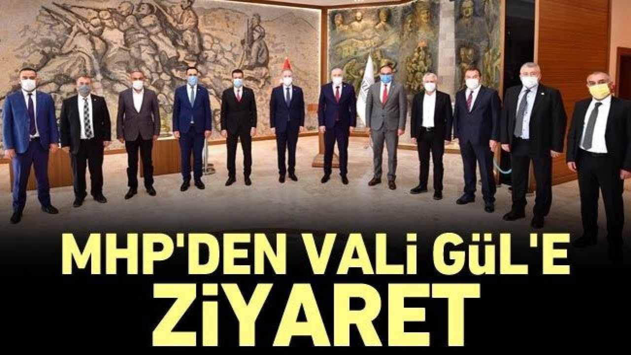 MHP'den Vali Gül'e ziyaret