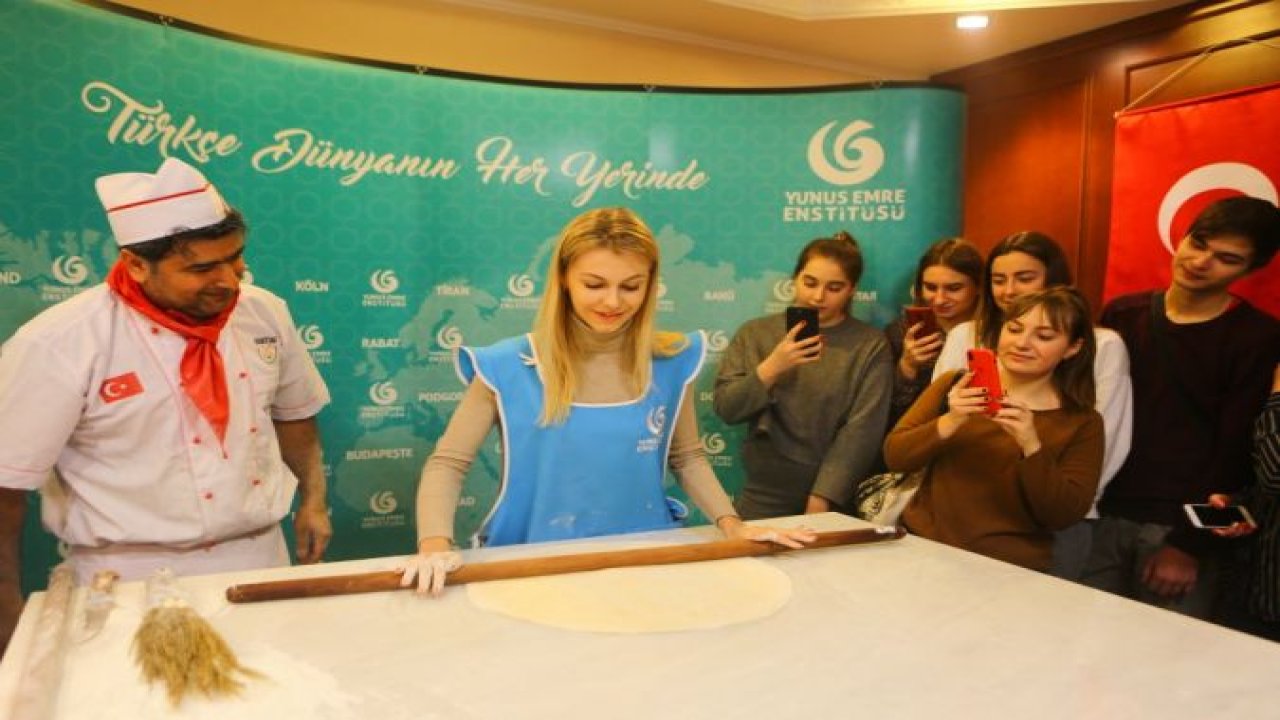 GAZİANTEP BAKLAVASI UKRAYNA'DA DAMAKLARI FETHETTİ