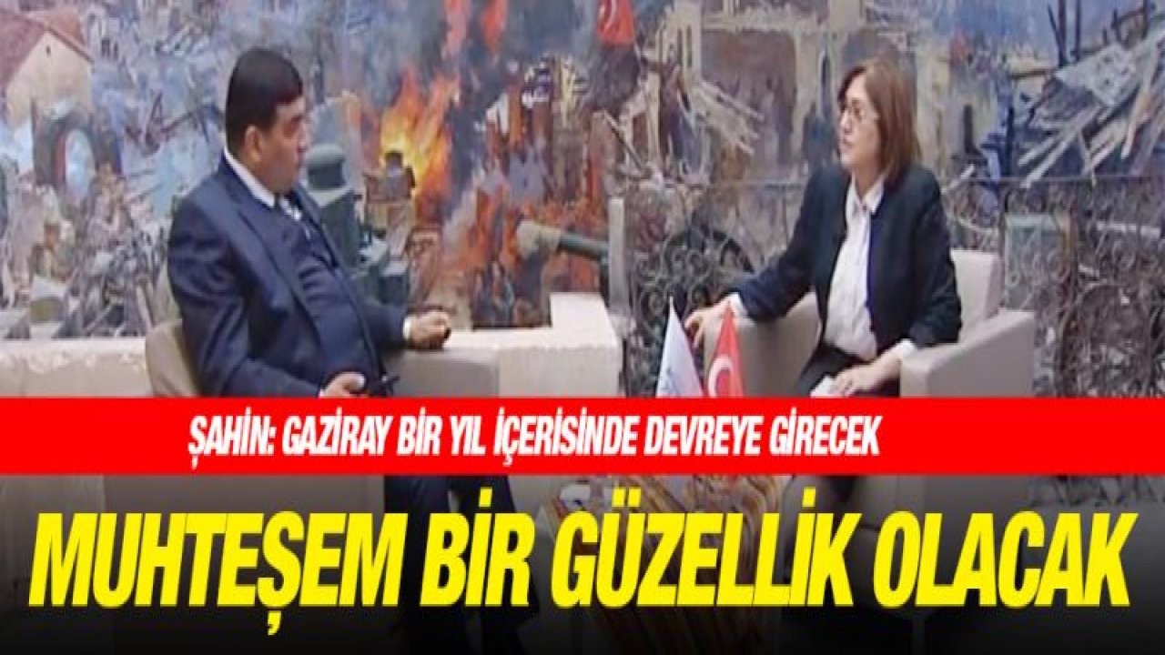 BAŞKAN ŞAHİN: MEDENİYET ŞEHRİ, DÜNYA'NIN EN GÜZEL ŞEHRİ OLACAK