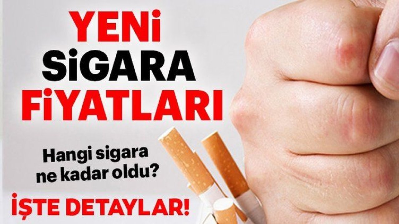 Şubat 2020 bazlı sigara fiyatları değişti! İşte yeni sigara fiyatları!