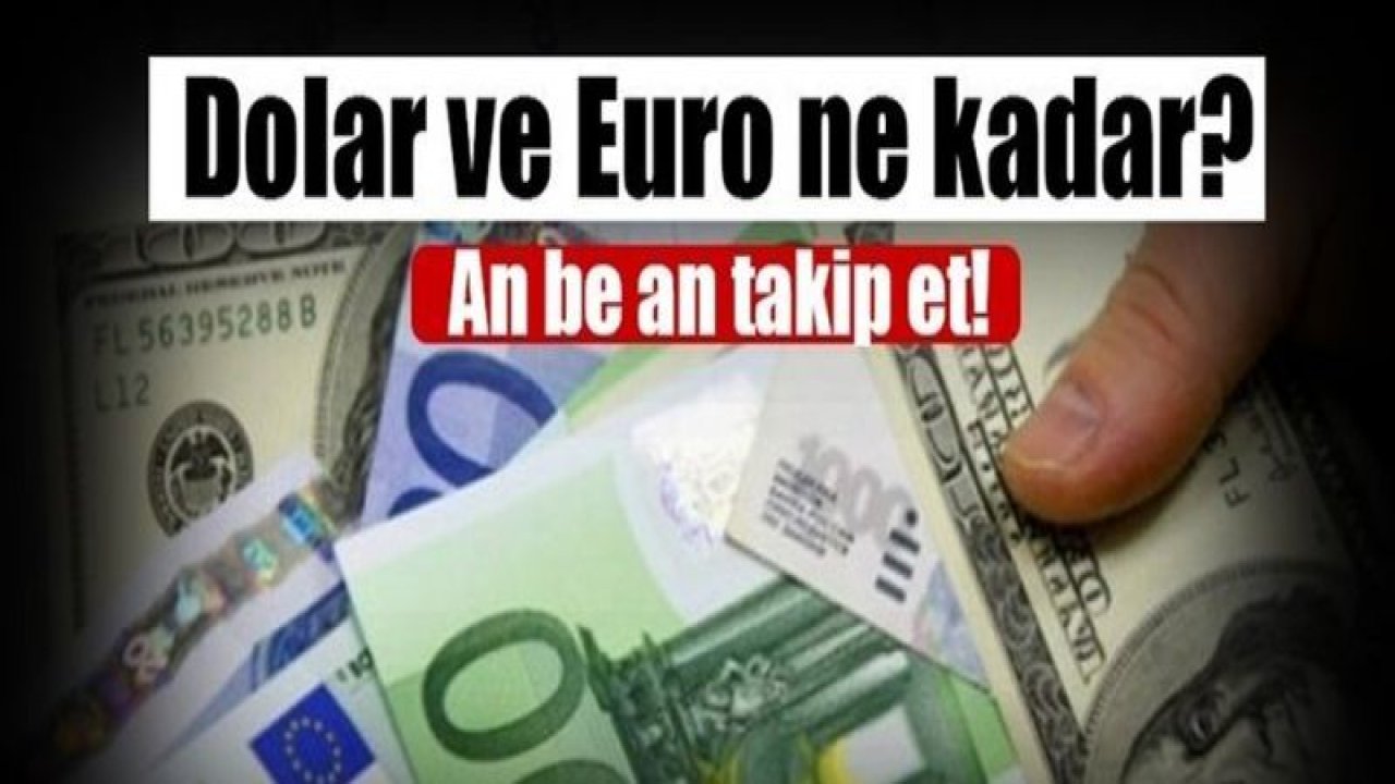 Dolar ve euro ne kadar?