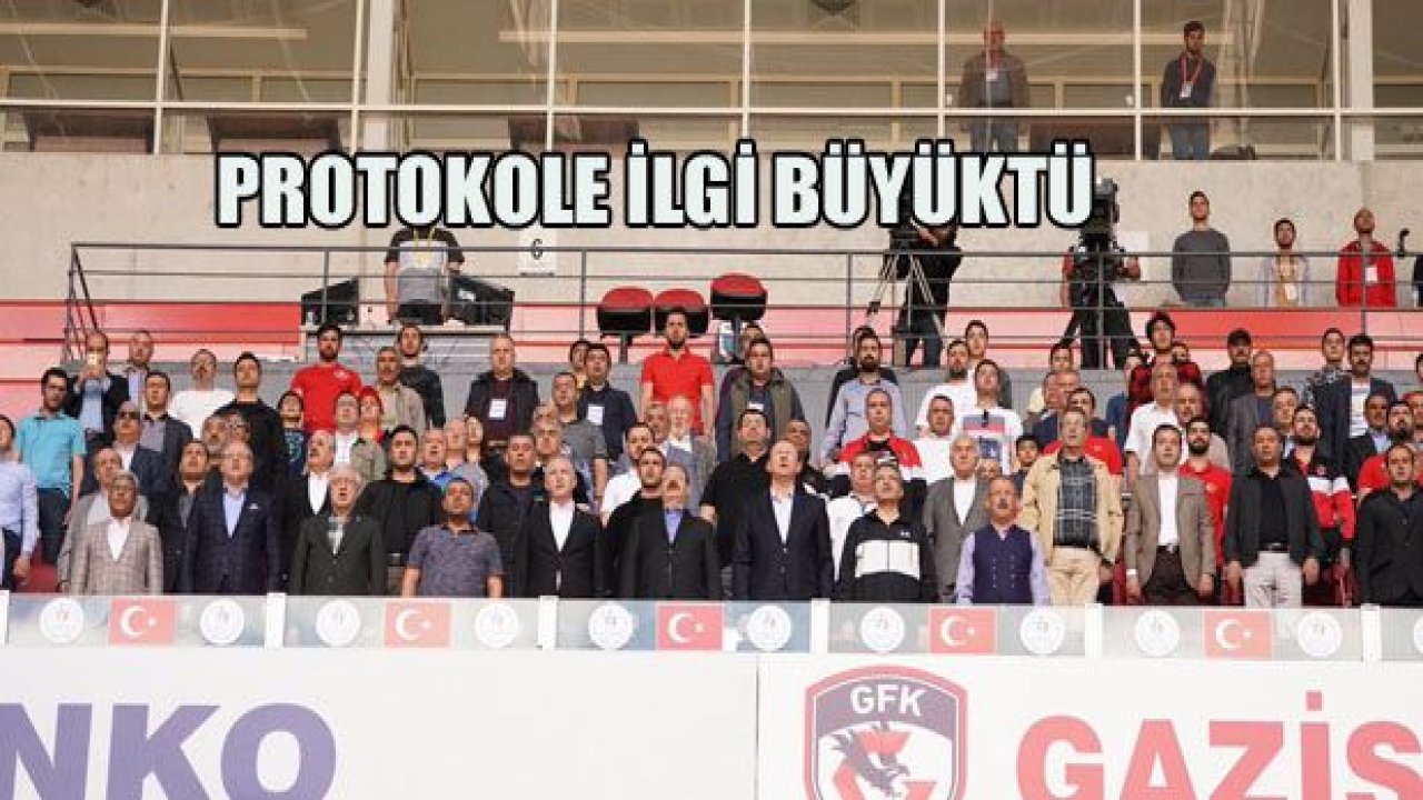 Protokole ilgi büyüktü