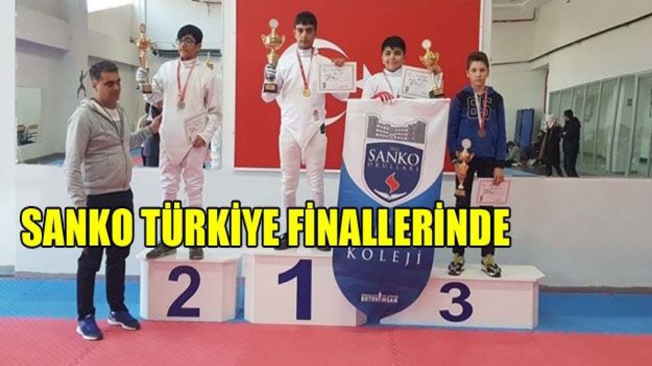 SANKO Okulları Eskrimde Türkiye finallerine katılacak