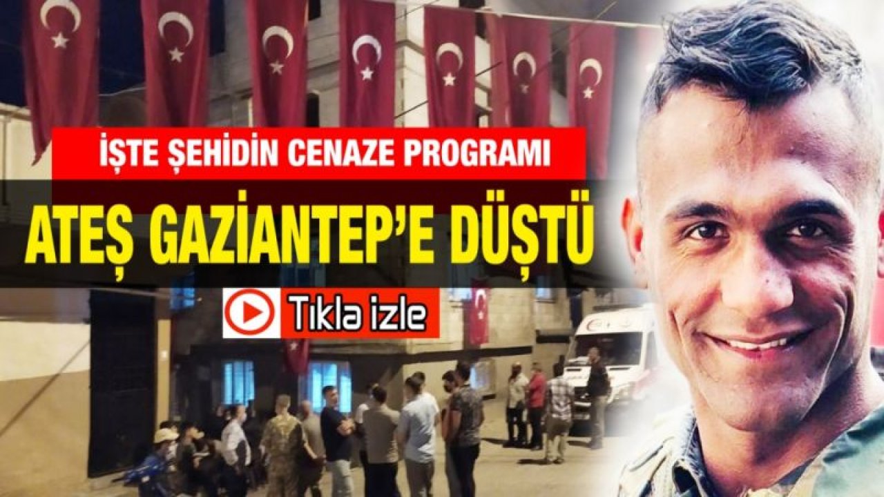 Son Dakika...Acı Haber Hakkari'den Geldi.. Gaziantep'e şehit ateşi düştü... Video izle