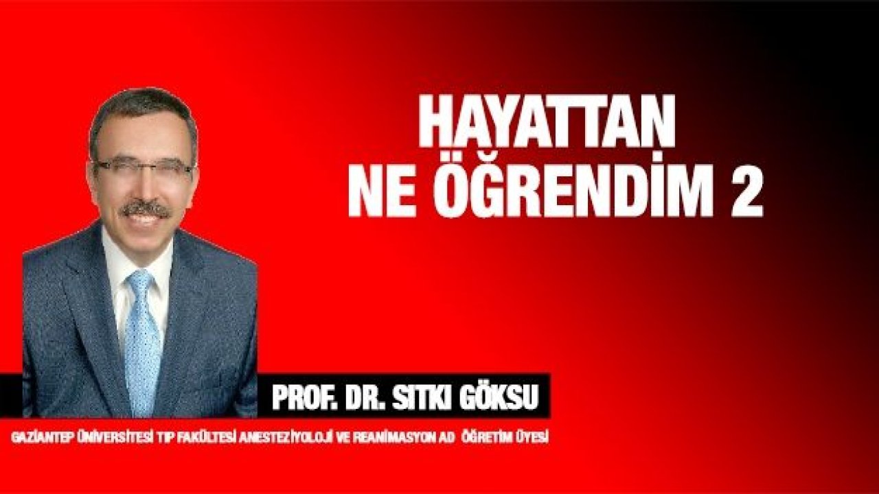 Hayattan ne öğrendim 2