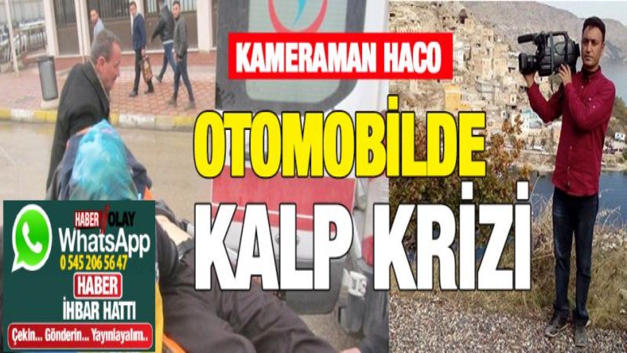 Gaziantep'in ünlü düğün kameramanıydı. Otomobil'de kalp krizi!