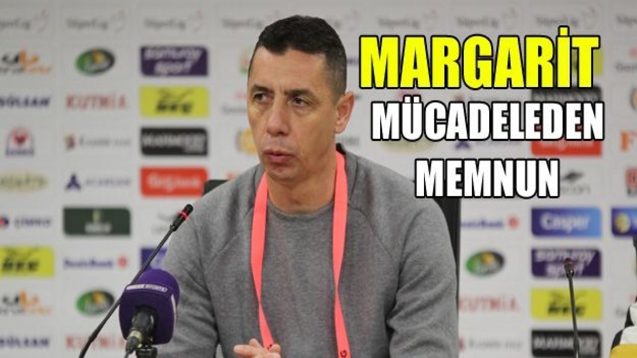 Gabriel Margarit: "Güçlü bir rakibe karşı iyi mücadele ettik"