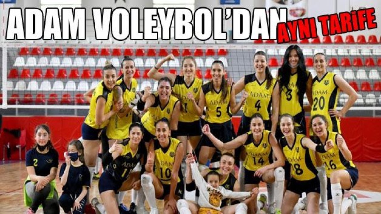 Adam Voleybol’dan aynı tarife 3-2