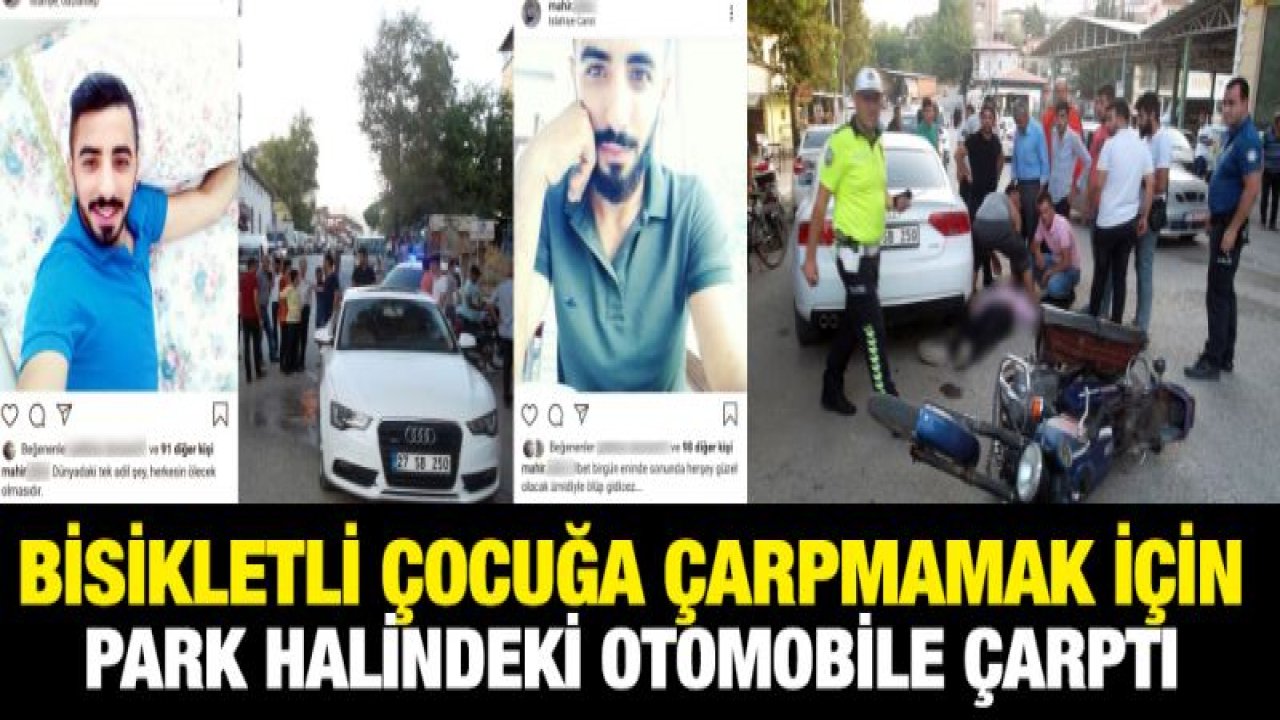 Ölümle ilgili paylaşımlar yapan genç kazada öldü