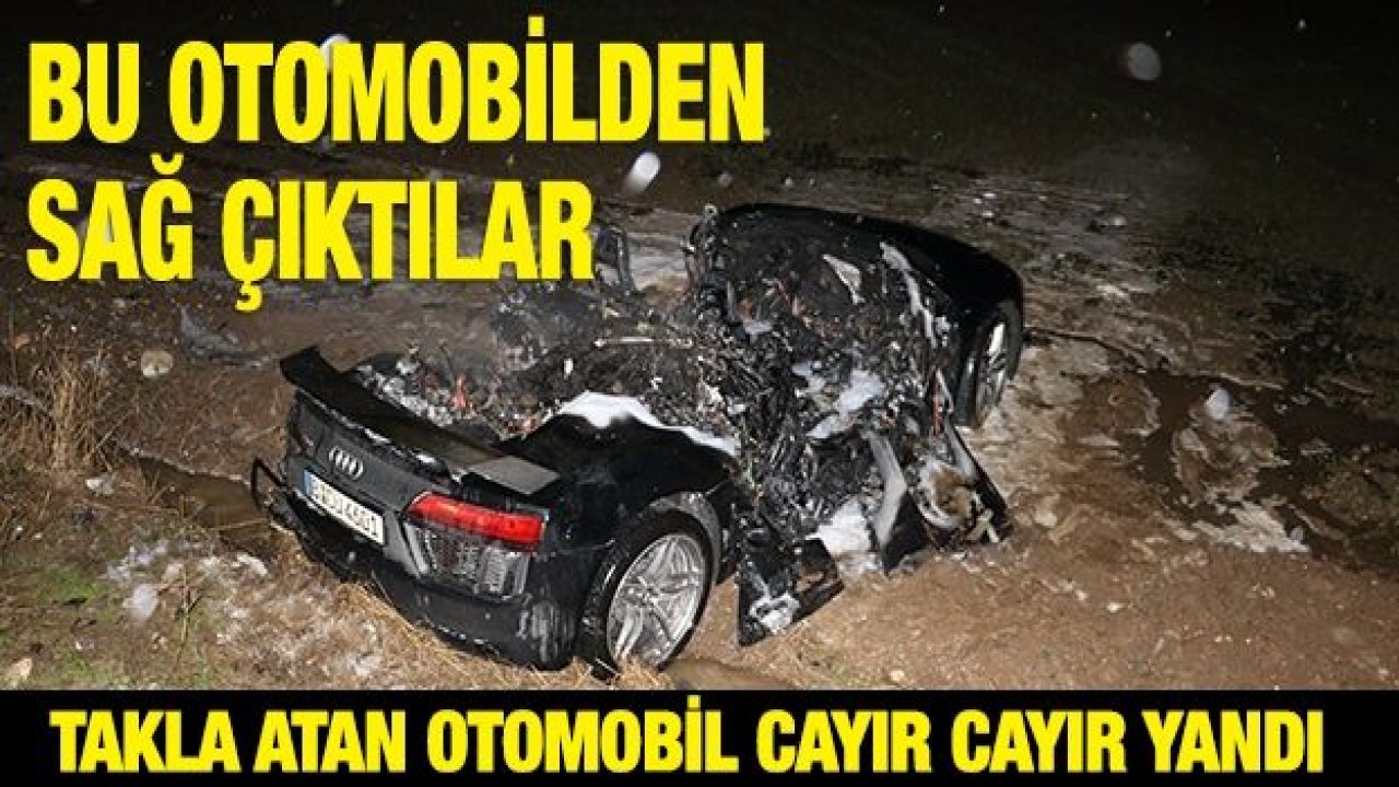 Bu otomobilden sağ çıktılar