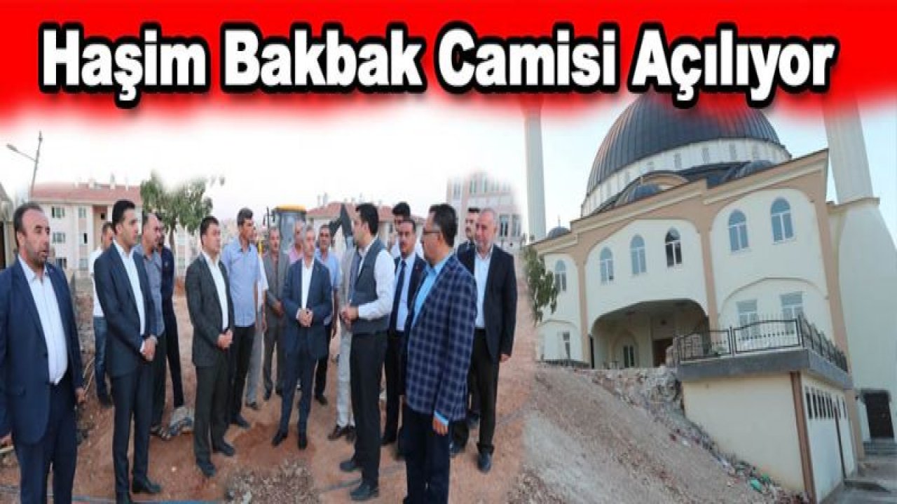 Şahinbey Belediyesi bir camiyi daha ibadete açıyor