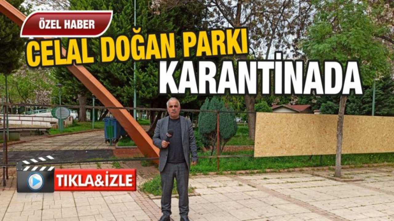 Celal Doğan Parkı Kafese Alındı