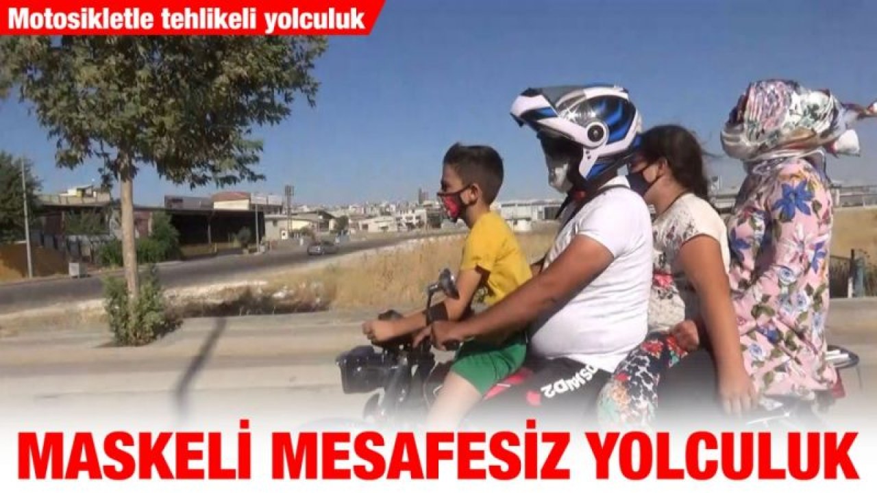 Maskeli mesafesiz yolculuk