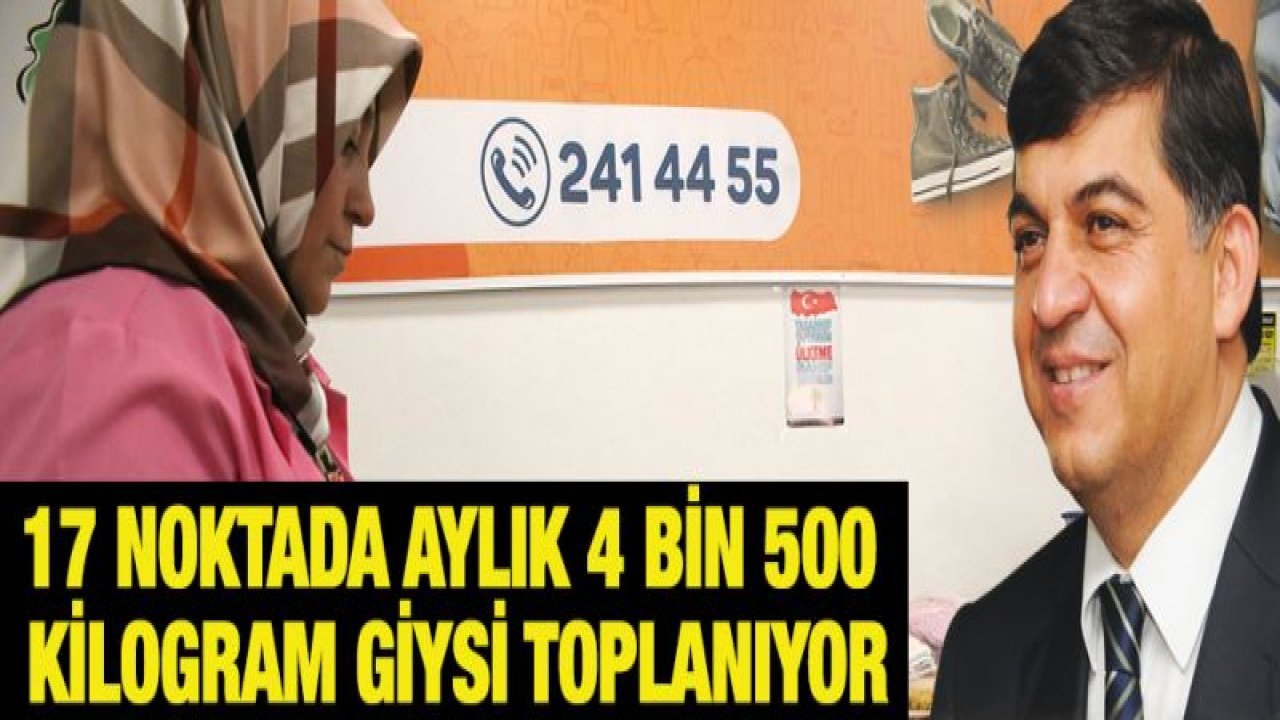 ŞEHİTKAMİL'DE GİYSİLERE İKİNCİ BİR ŞANS VERİLİYOR