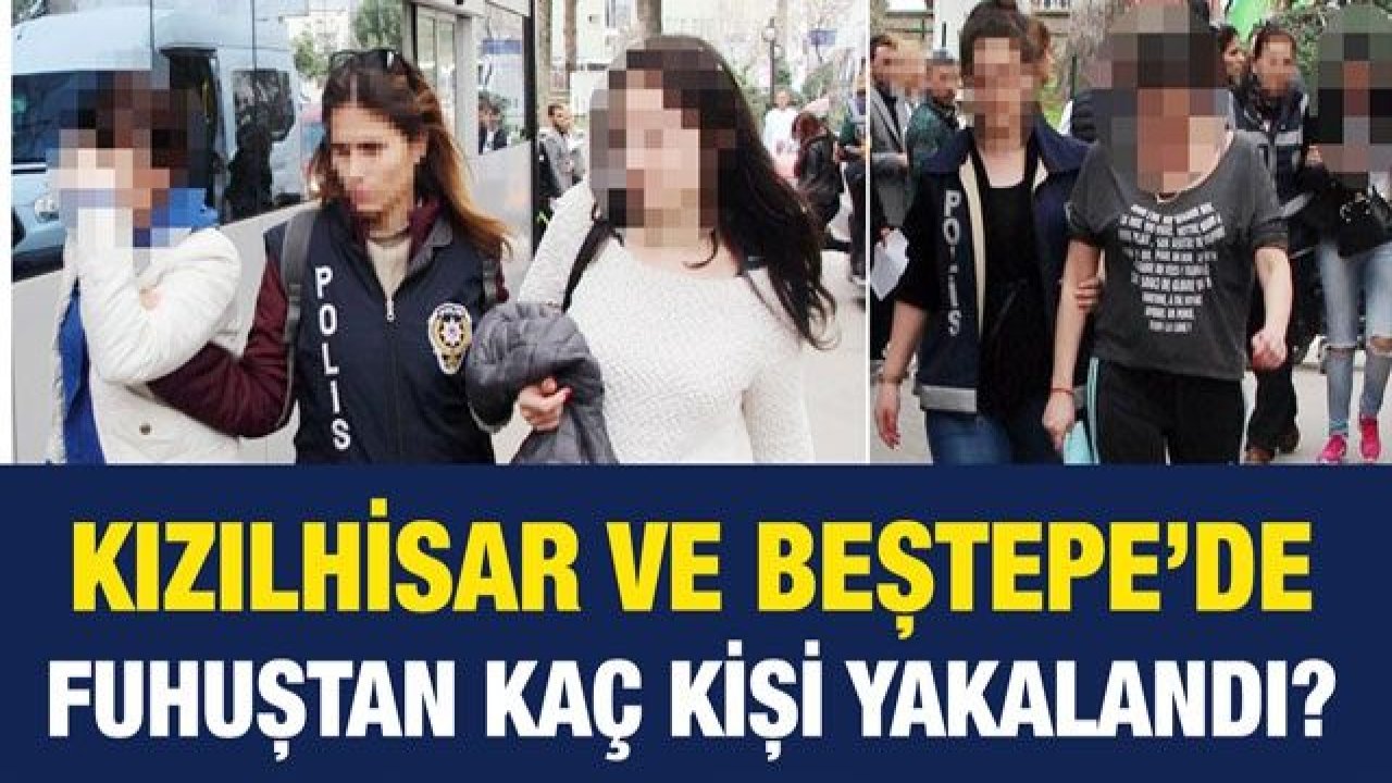 Fuhuş operasyonunda 15 şüpheli yakalandı