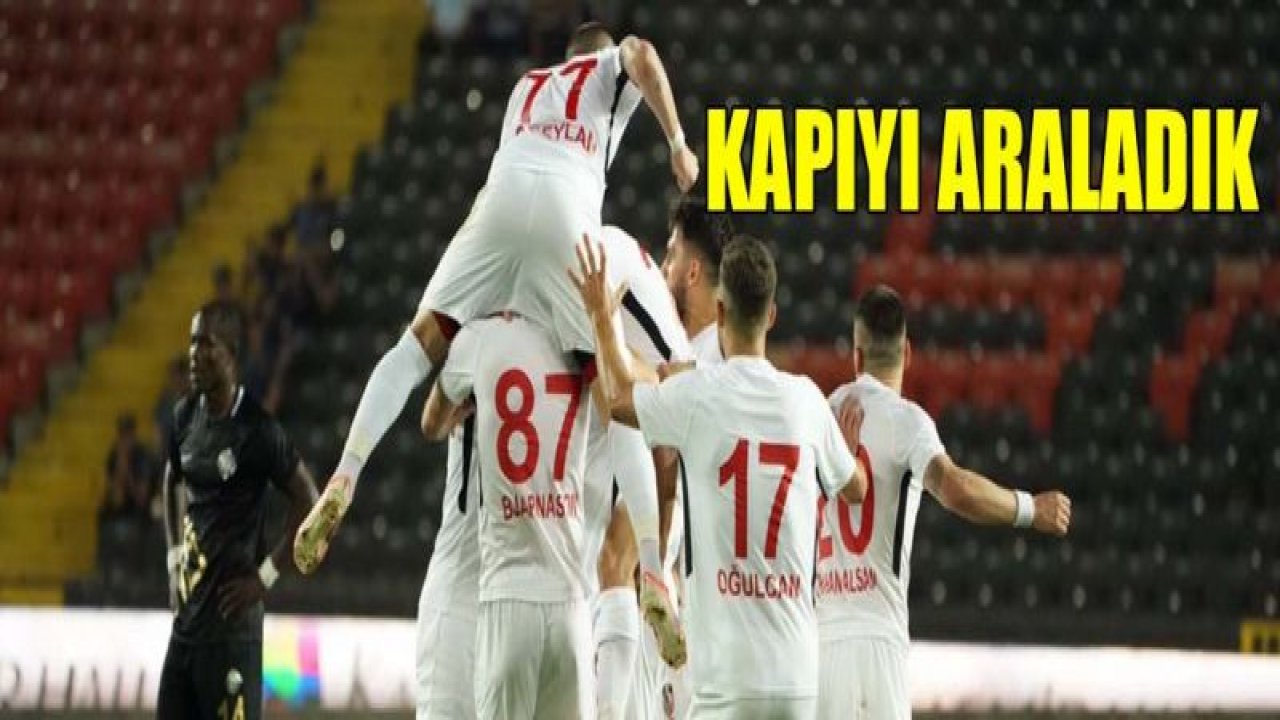 Gazişehir kapıyı araladı!