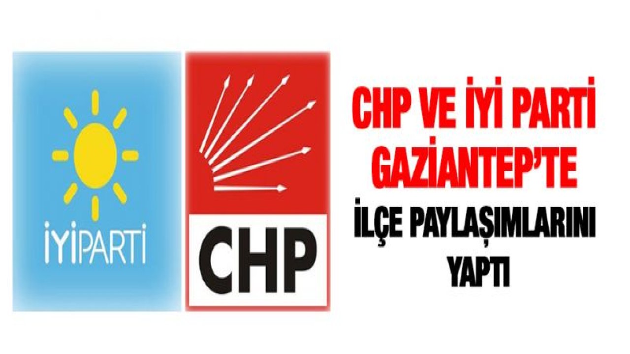 5 İYİ PARTİ ve 4'TE CHP'NİN OLDU