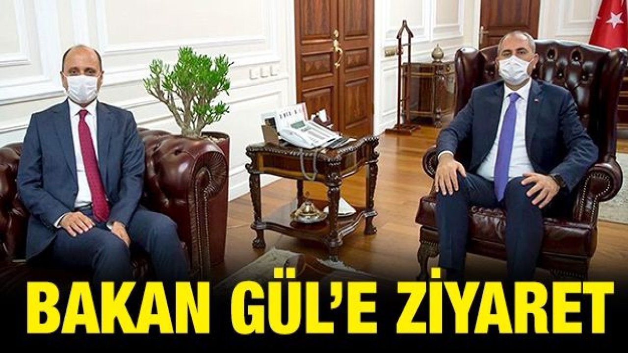 Doğru'dan Bakan Gül’e makamında ziyaret