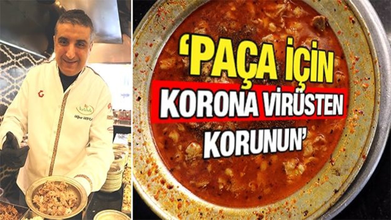 ‘Paça için Korona virüsten korunun’