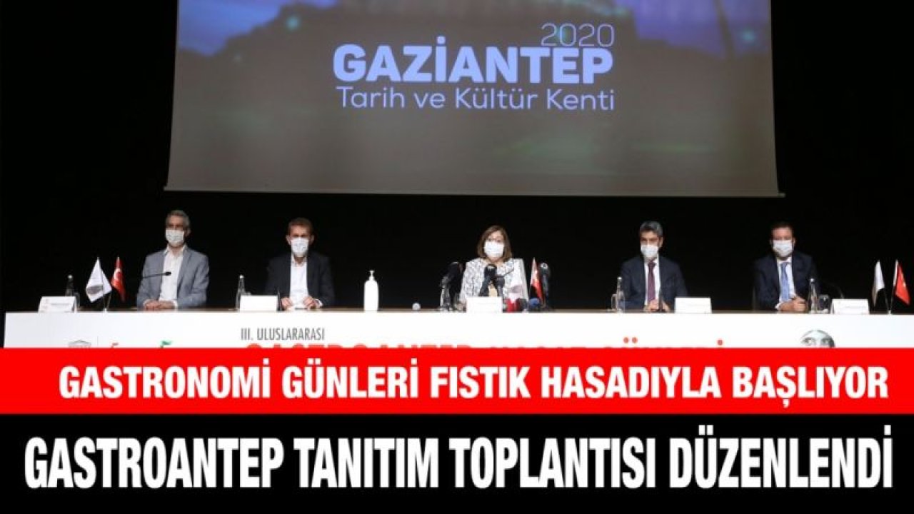 GASTROANTEP TANITIM TOPLANTISI DÜZENLENDİ