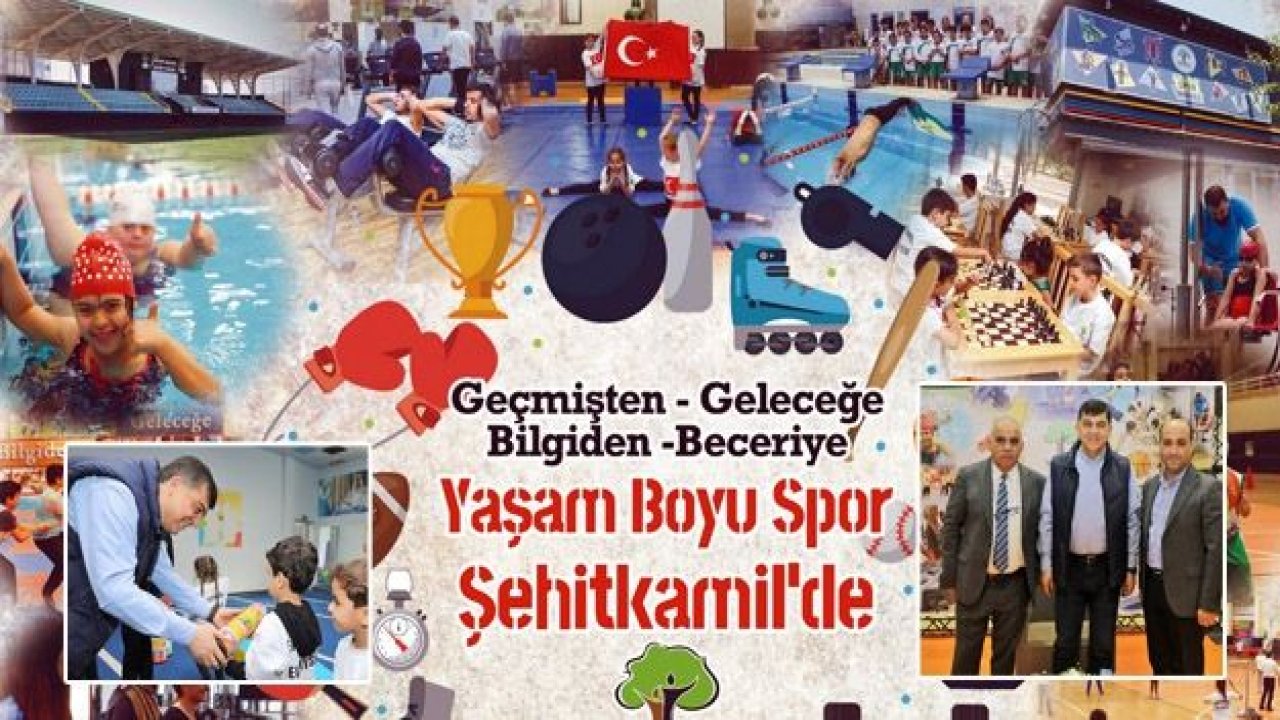 Geçmişten Geleceğe Yaşam Boyu Spor Şehitkamil’de