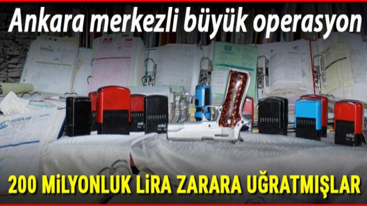 Devleti 200 milyon lira zarara uğratmışlar