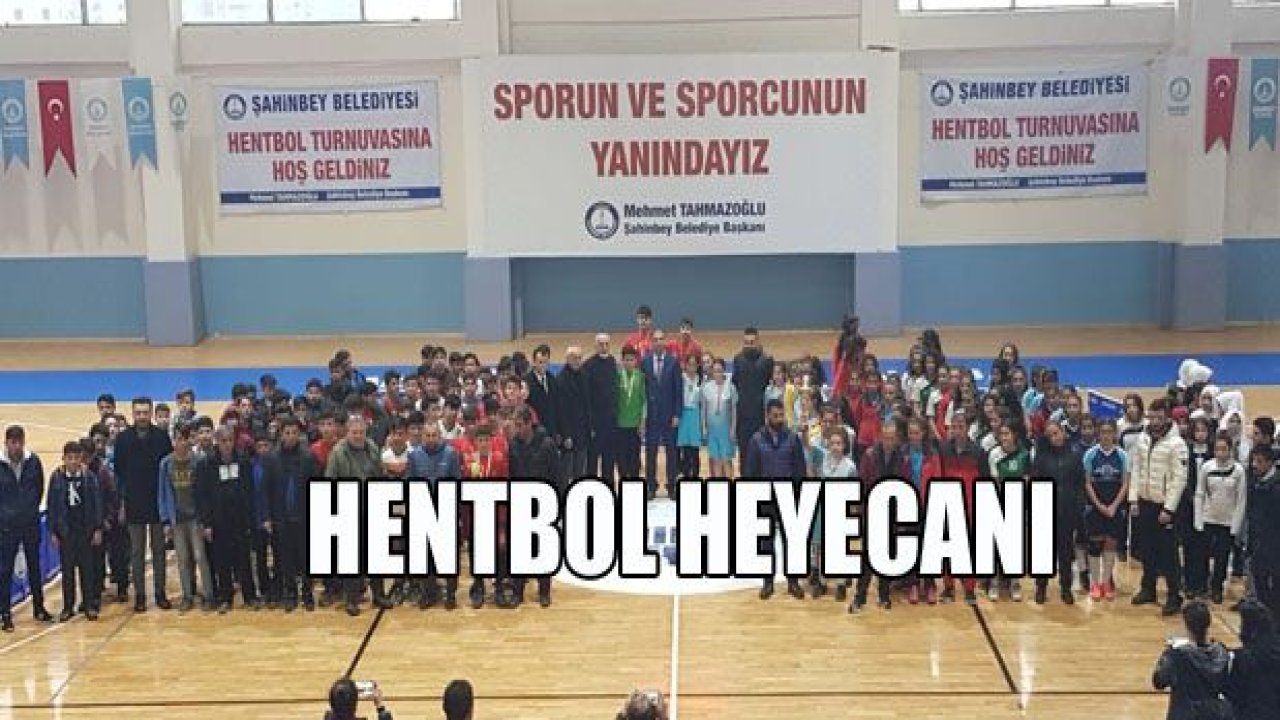 Şahinbey'de hentbol rüzgarı