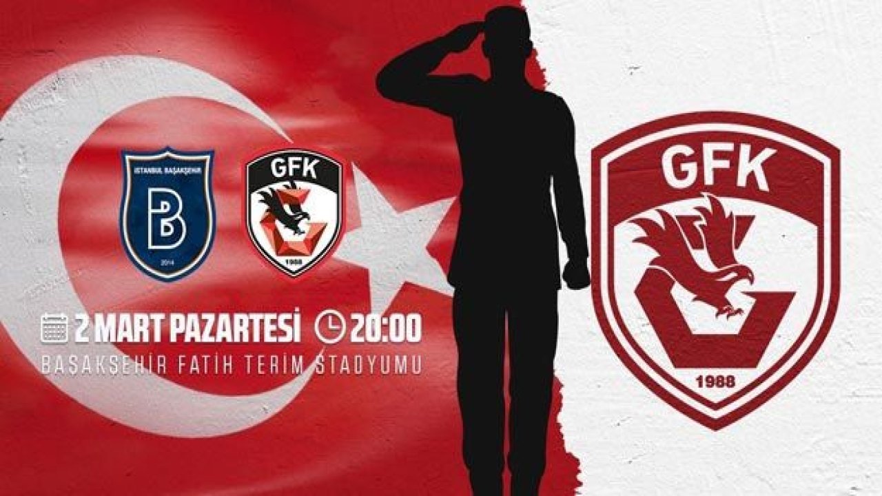 Gaziantep FK, Başakşehir'e konuk oluyor