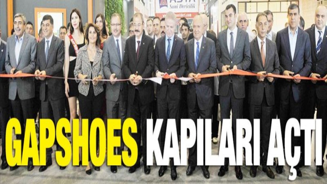 29. GAPSHOES FUARI TÖRENLE AÇILDI