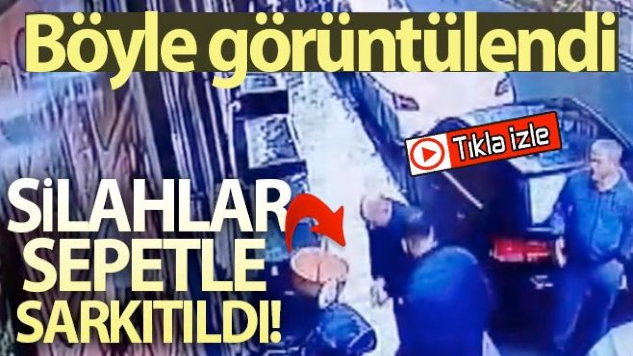 Video İzle...Balkondan sepetle sarkıtılan silahlarla saldırı: 2 yaralı