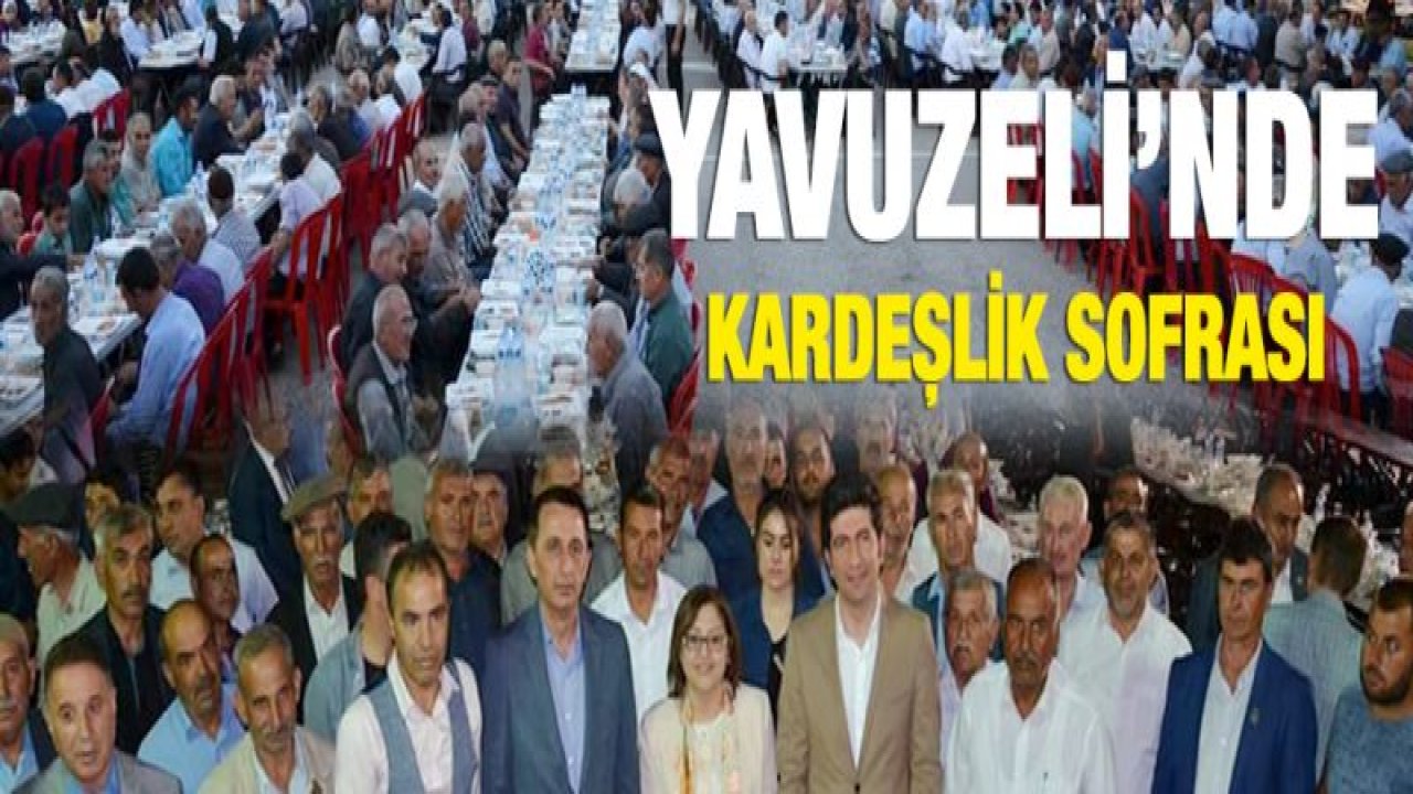 Yavuzeli'nin büyüdüğünü geliştiğine şahit oluyoruz