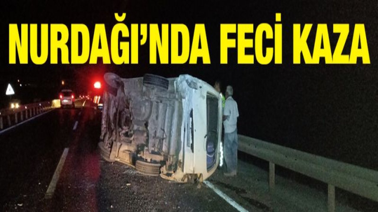 Nurdağı'nda trafik kazası: 2 yaralı