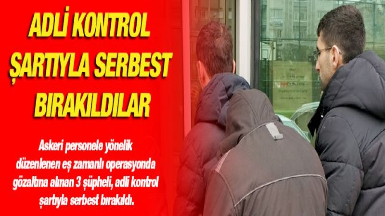 Ankesörlü telefon operasyonunda 3 şahsa adli kontrol