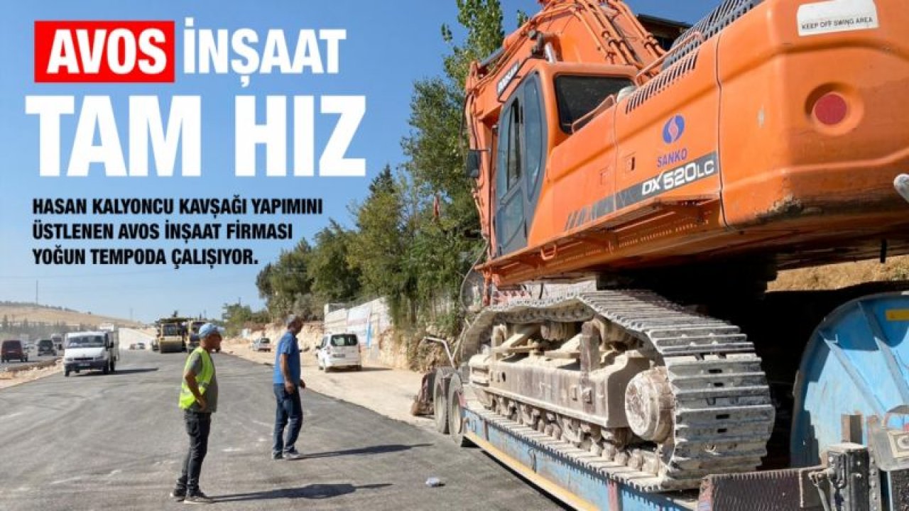 AVOS İNŞAAT TAM HIZ