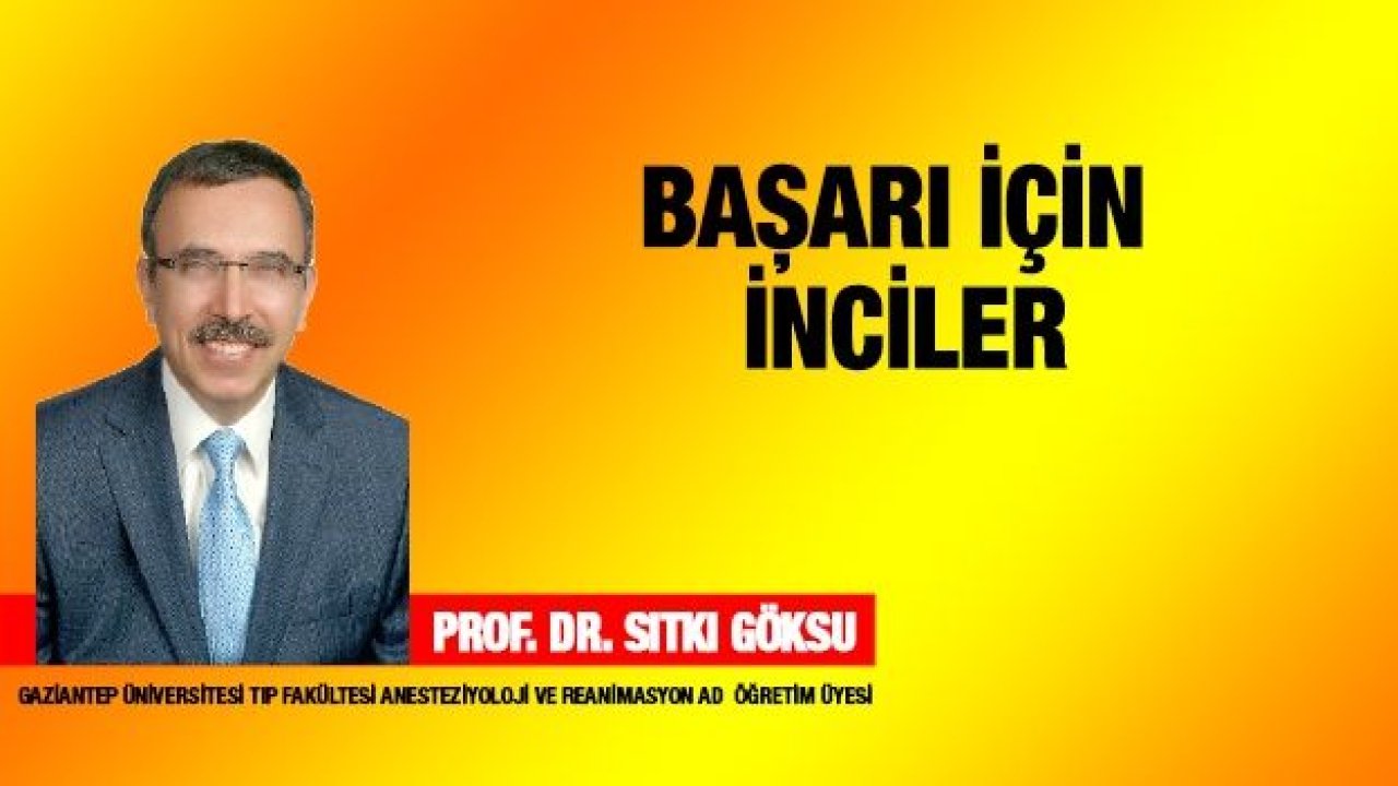 Başarı İçin İnciler