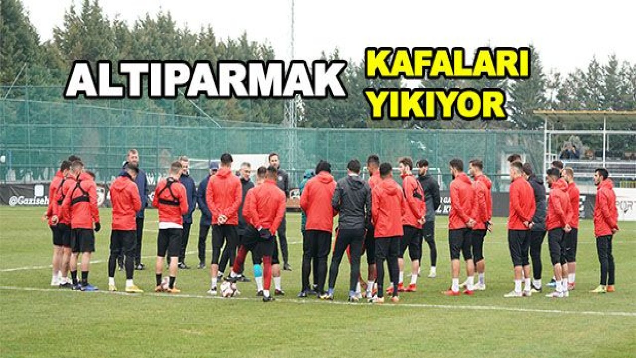 Altıparmak kafaları yıkıyor