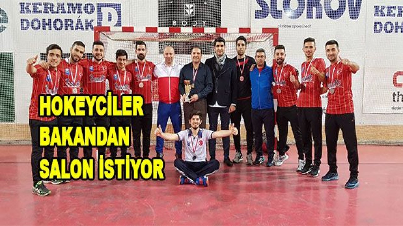 Hokeyciler Bakan Kasapoğlu'ndan kapalı salon istiyor