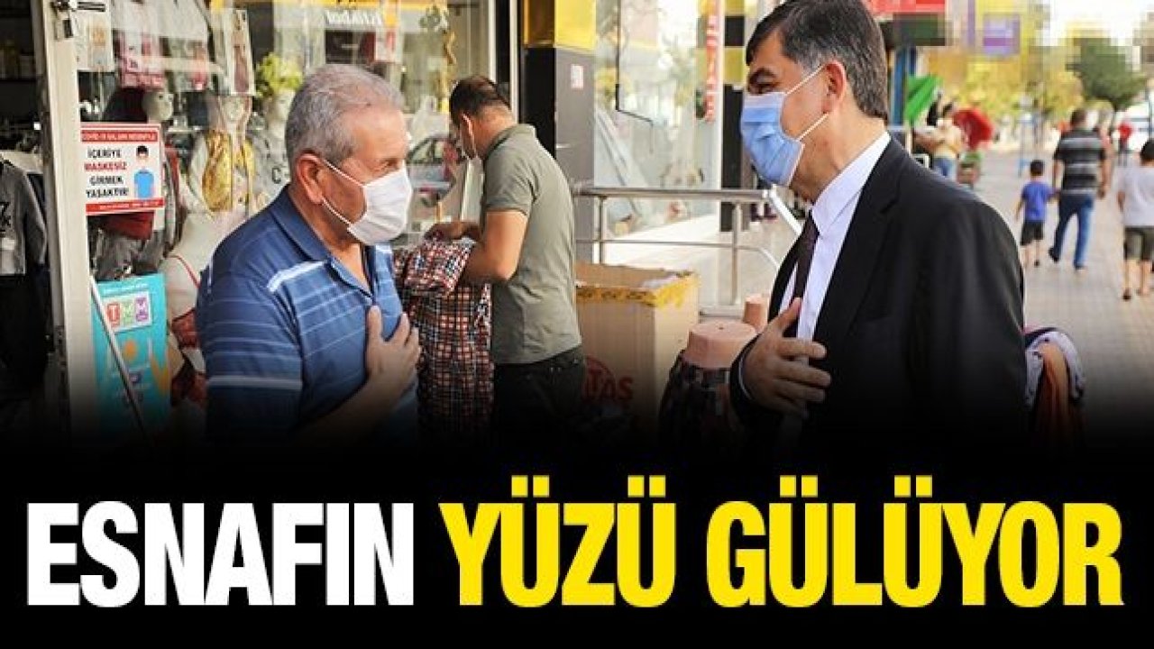 Ziyaretler, esnafın yüzünü güldürüyor