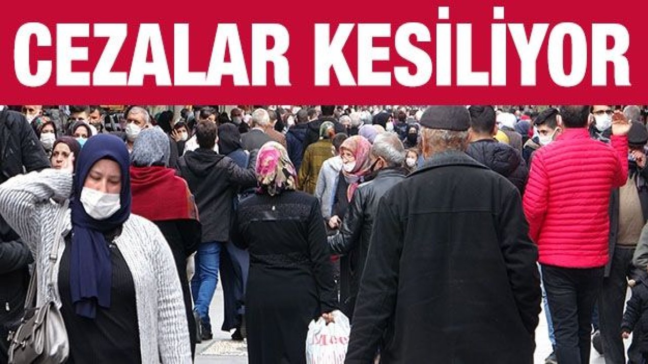 Korona virüs denetimlerinde 342 kişiye ceza