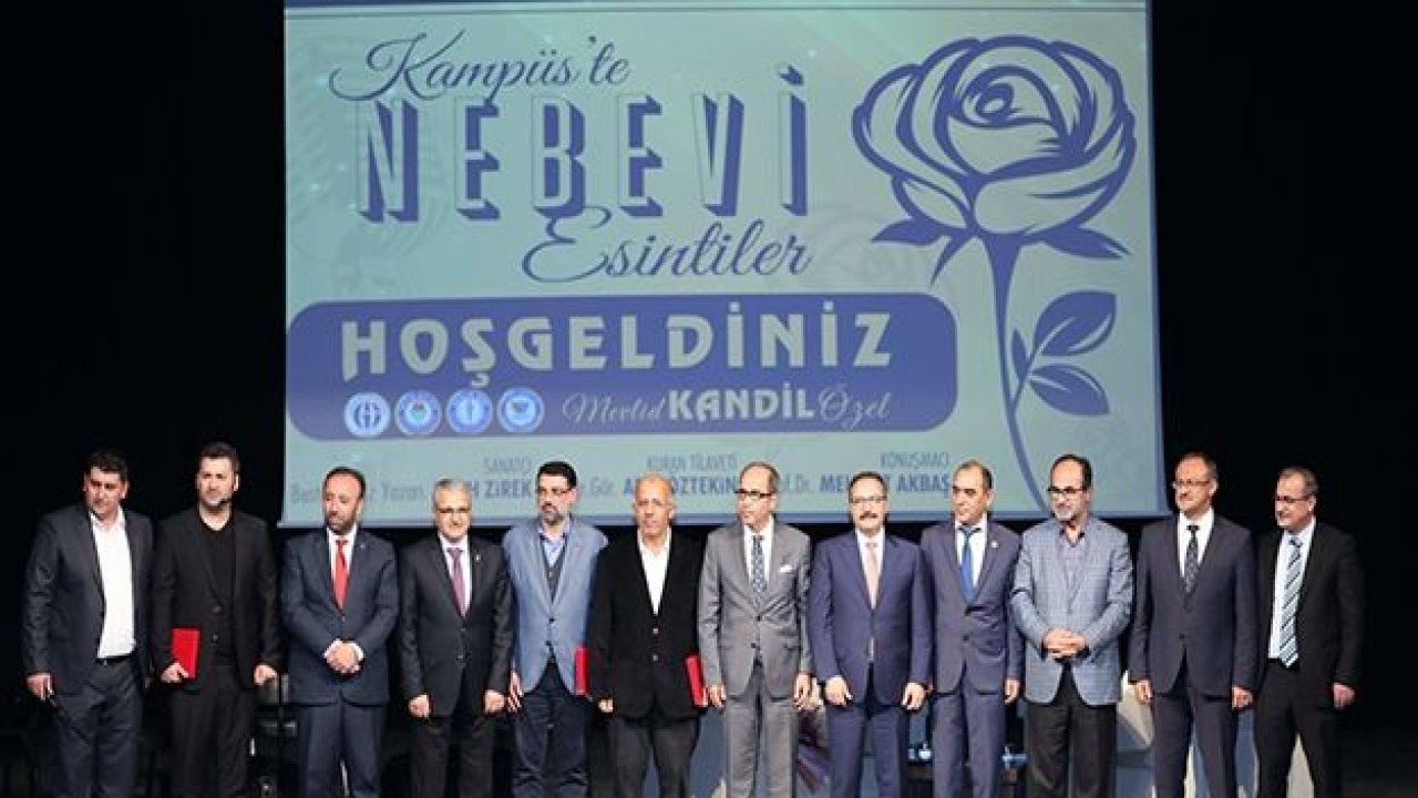 GAÜN’de 'Mevlid-i Nebi Mevlid Kandili' programı düzenlendi