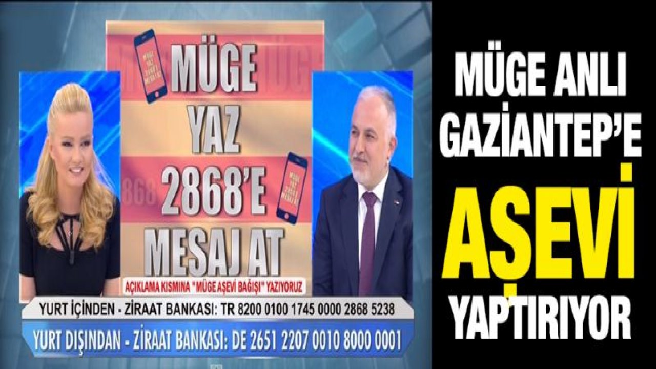 Müge Anlı Kızılay ile birlikte aşevi kampanyası başlattı