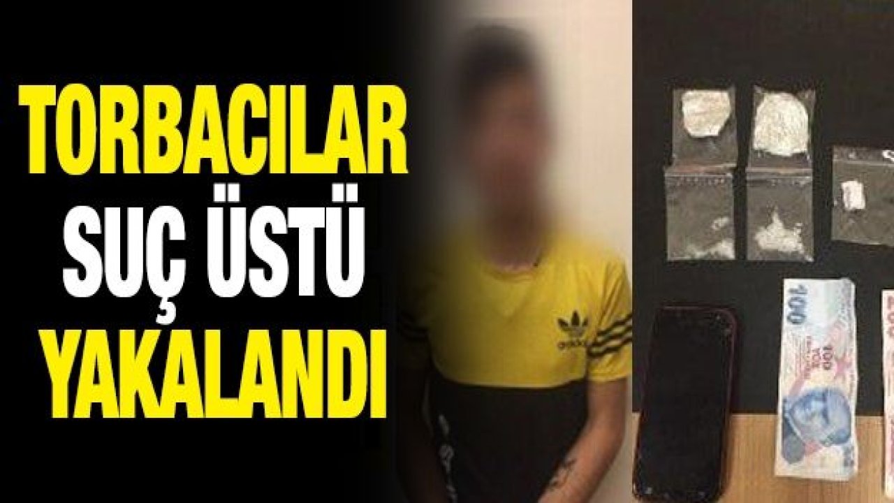 Uyuşturucu satıcılarına suç üstü